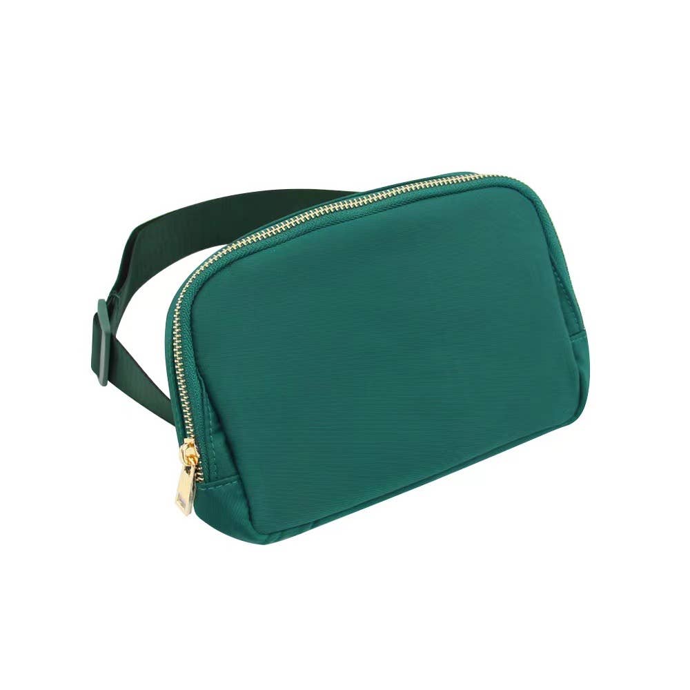 Varsity Collection Hunter Green Fanny Waist Pack Belt Bag