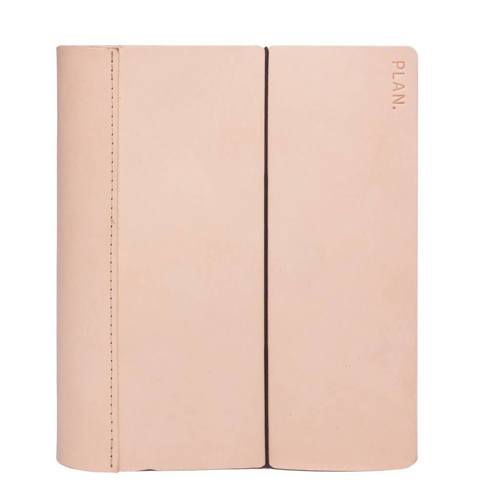 Leather Weekly Task Planner - Large