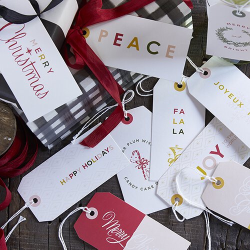 Gift Tags-Vintage Holiday