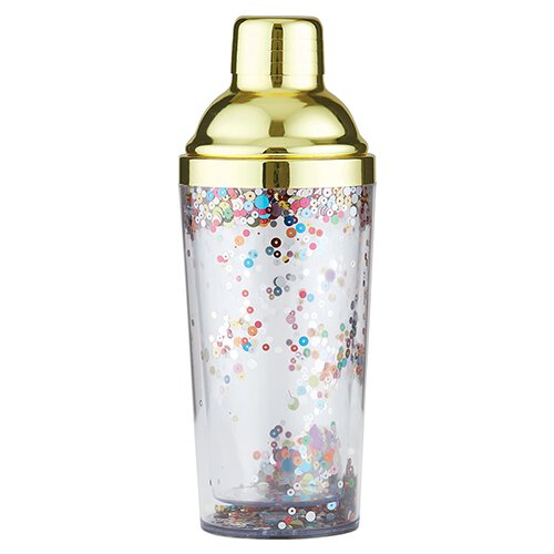 Cocktail Shaker - Gld Confetti