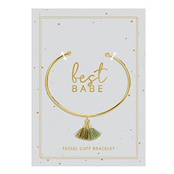 Tassel Cuff Bracelet-Best Babe