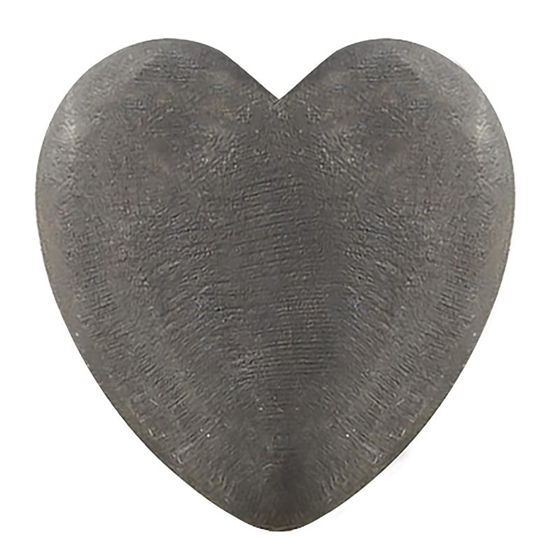 Small Paulownia Heart-Grey