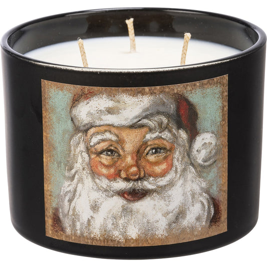 Santa Jar Candle