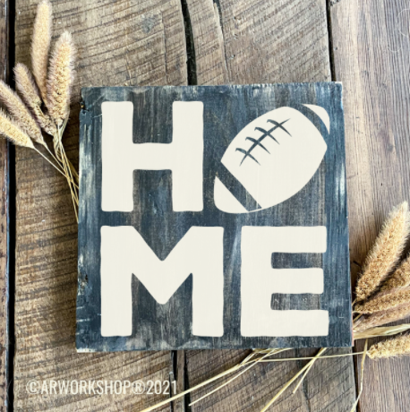 Home Football 10x10 Sign