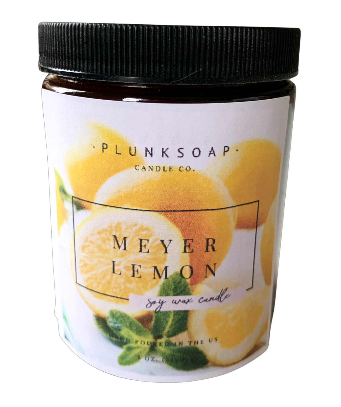 Meyer Lemon Scented Soy Candle